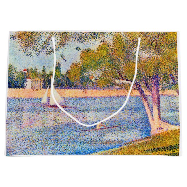 Seinen vid La Grande Jatte, Seurat (Framsidan)