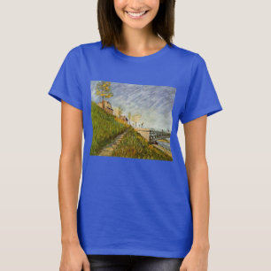 Seines stränder, Pont de Clichy av Vincent van Gog T Shirt