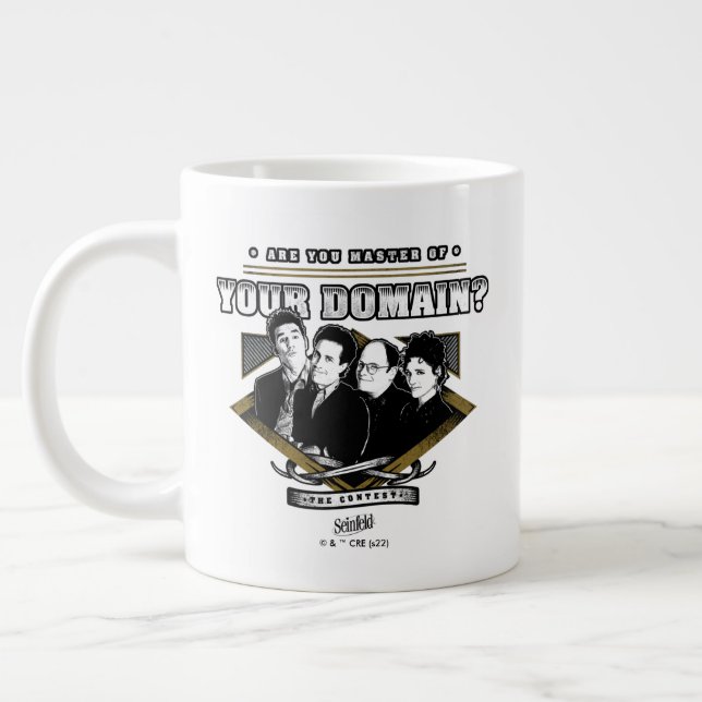 Seinfeld | Är du huvudansvarig för din domän? Jumbo Mugg (Vänster)