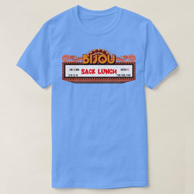 Seinfeld Collection Sack Lunch T Shirt (Design framsida)
