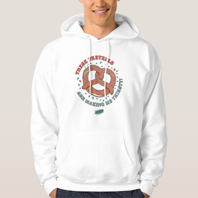 Seinfeld | De här lokalerna Skapar mig törstig Hoodie (Framsida)