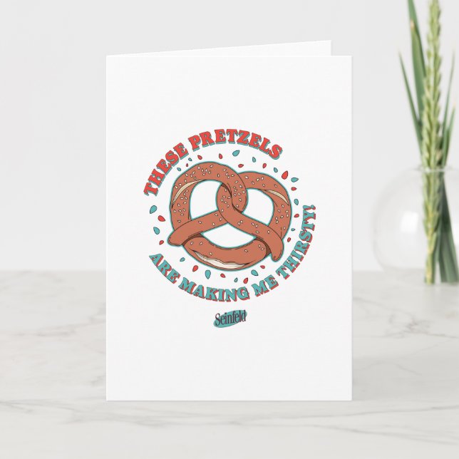 Seinfeld | De här lokalerna Skapar mig törstig Kort (Framsida)