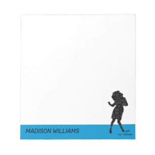 Seinfeld   Elaine Dance Silhouette Anteckningsblock