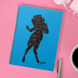 Seinfeld   Elaine Dance Silhouette Anteckningsbok