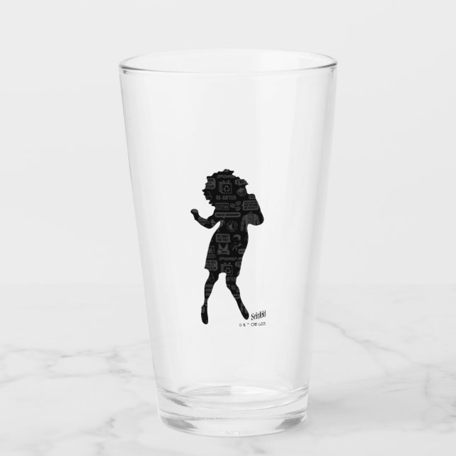 Seinfeld | Elaine Dance Silhouette Glaskopp (Framsida)