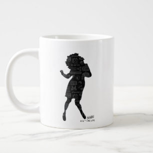 Seinfeld Elaine Dance Silhouette Jumbo Mugg