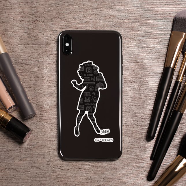 Seinfeld | Elaine Dance Silhouette Klistermärken (Skapare uppladdad)