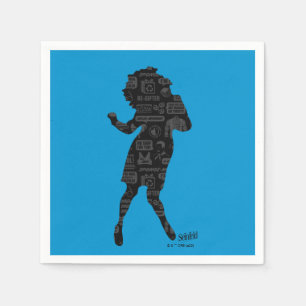 Seinfeld   Elaine Dance Silhouette Pappersservett