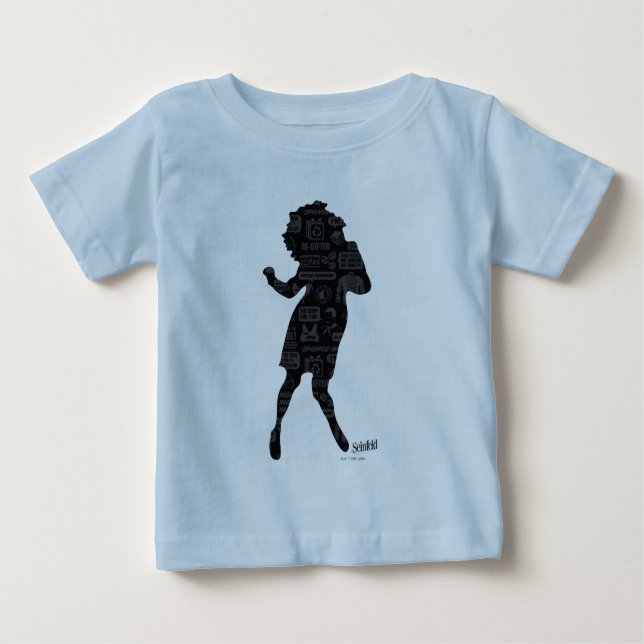 Seinfeld | Elaine Dance Silhouette T Shirt (Framsida)
