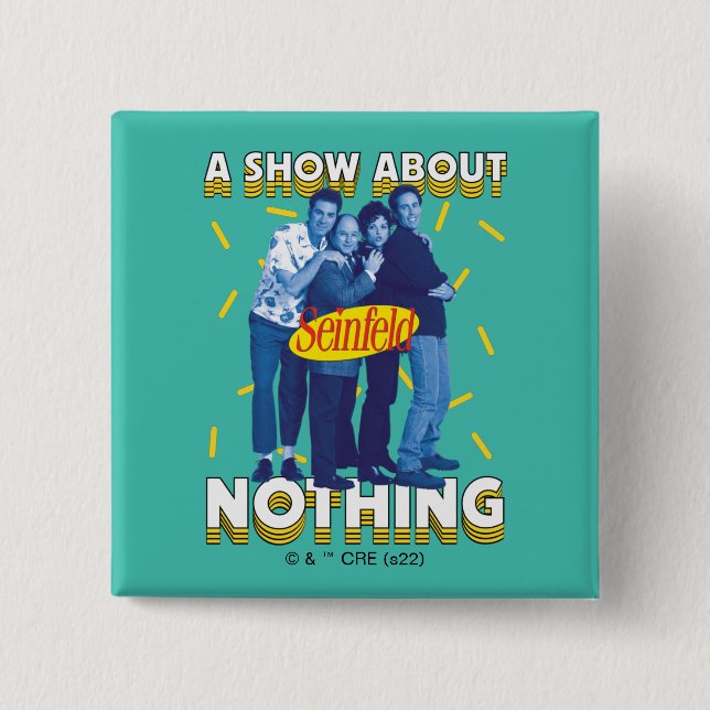 Seinfeld | Ett program om ingenting Knapp (Framsida)