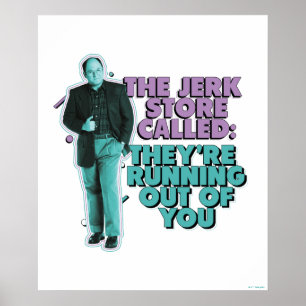 Seinfeld   George Costanza "The Idiot Store call" Poster