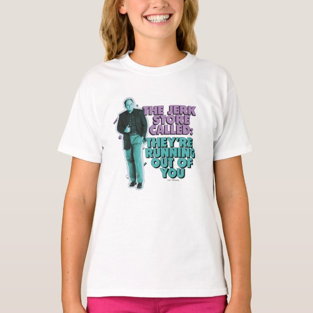 Seinfeld | George Costanza "The Idiot Store call" T Shirt (Framsida)