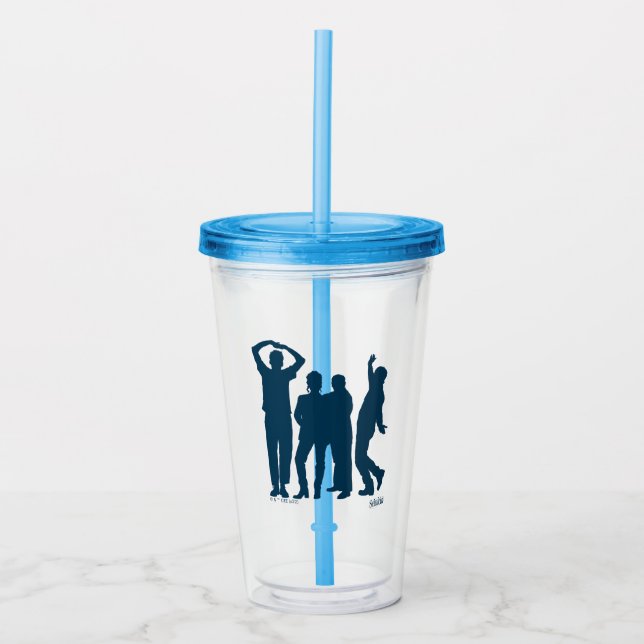 Seinfeld | Group Silhouette Graphic Take Away Mugg (Framsida)