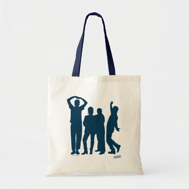 Seinfeld | Group Silhouette Graphic Tygkasse (Framsidan)