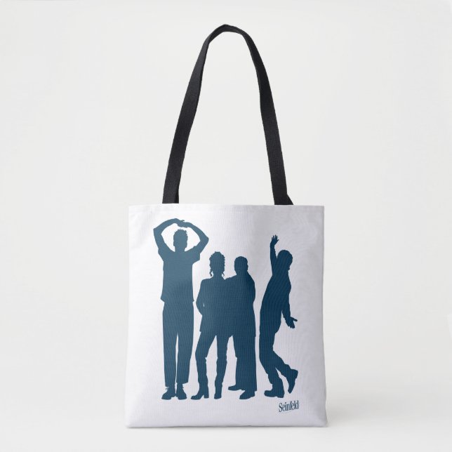 Seinfeld | Group Silhouette Graphic Tygkasse (Framsida)