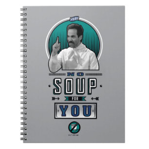 Seinfeld Ingen Soppa för grafik Anteckningsbok