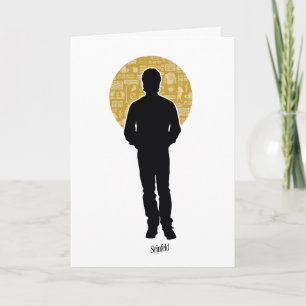 Seinfeld Jerry Seinfeld Silhouette Kort