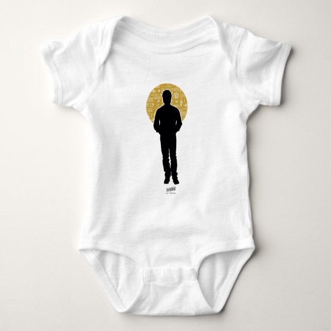 Seinfeld | Jerry Seinfeld Silhouette T Shirt (Framsida)