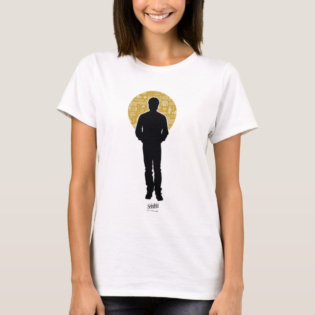 Seinfeld | Jerry Seinfeld Silhouette T Shirt (Framsida)