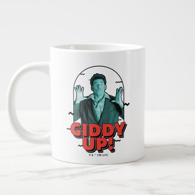 Seinfeld | Kramer - Giddy Up! Jumbo Mugg (Vänster)