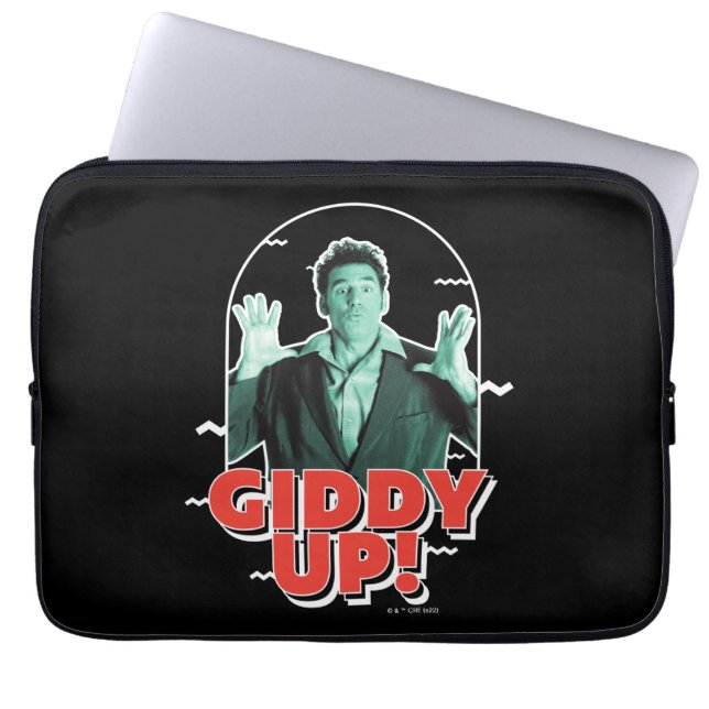 Seinfeld | Kramer - Giddy Up! Laptop Fodral (Framsidan)