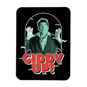 Seinfeld Kramer - Giddy Up! Magnet