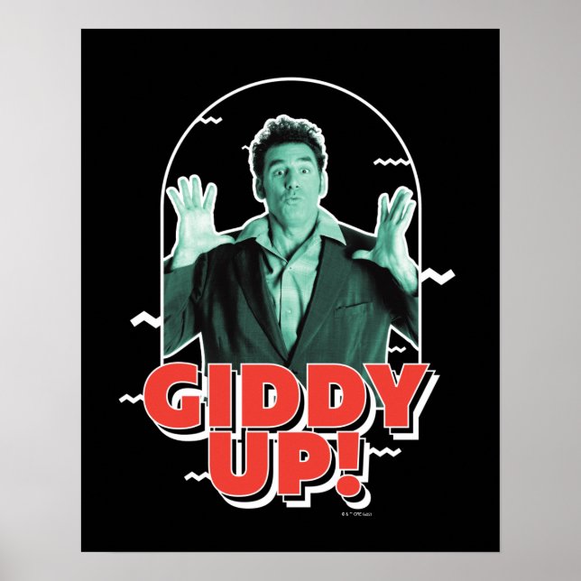 Seinfeld | Kramer - Giddy Up! Poster (Framsidan)