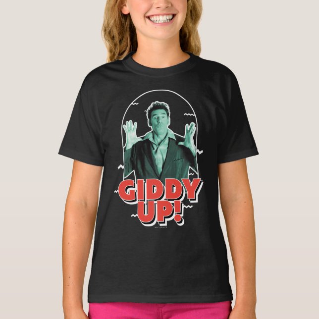 Seinfeld | Kramer - Giddy Up! T Shirt (Framsida)