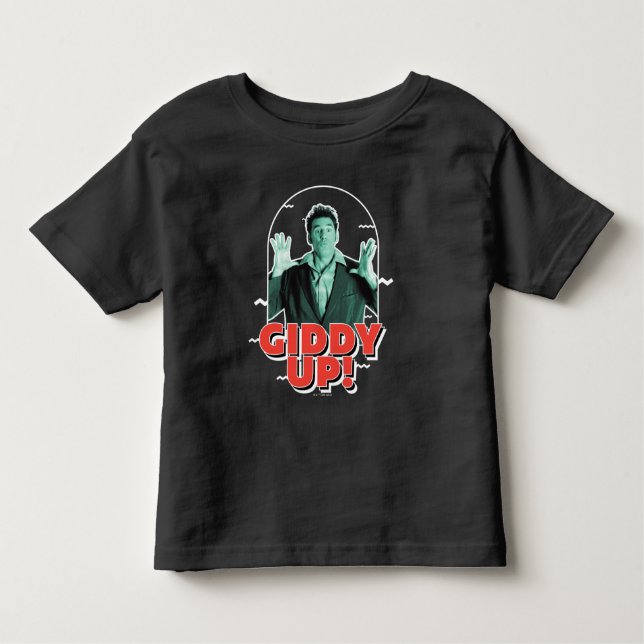 Seinfeld | Kramer - Giddy Up! T Shirt (Framsida)