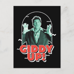 Seinfeld Kramer - Giddy Up! Vykort