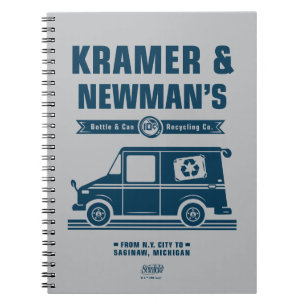 Seinfeld Kramer & Newman's Recycling Co. Anteckningsbok