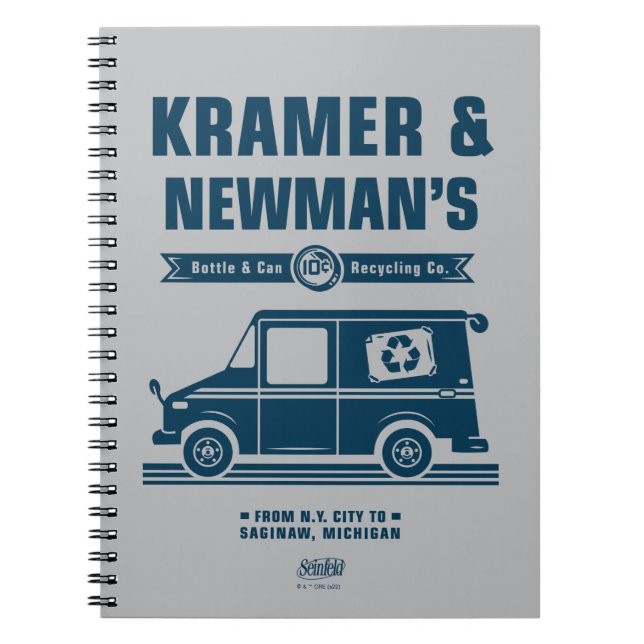 Seinfeld | Kramer & Newman's Recycling Co. Anteckningsbok (Framsidan)