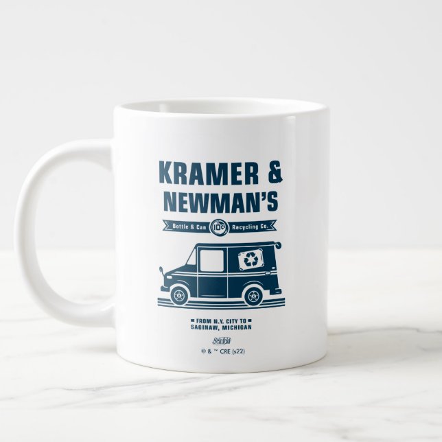 Seinfeld | Kramer & Newman's Recycling Co. Jumbo Mugg (Vänster)