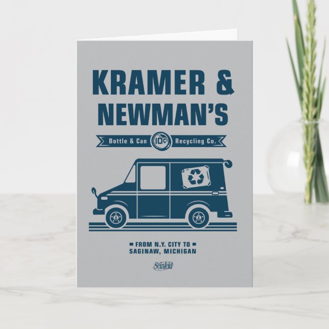 Seinfeld | Kramer & Newman's Recycling Co. Kort (Framsida)