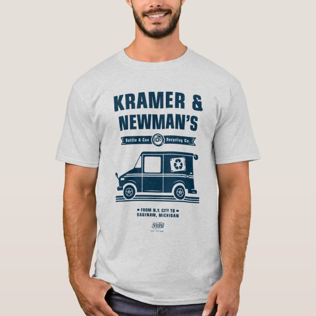 Seinfeld | Kramer & Newman's Recycling Co. T Shirt (Framsida)