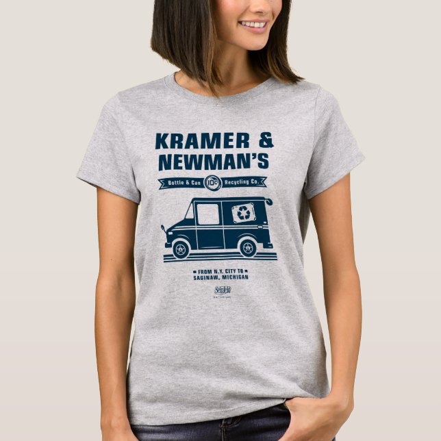 Seinfeld | Kramer & Newman's Recycling Co. T Shirt (Framsida)