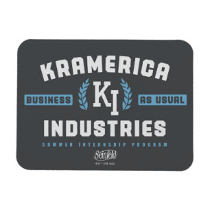 Seinfeld Kramerica Industries Magnet