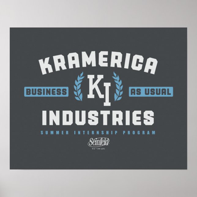 Seinfeld | Kramerica Industries Poster (Framsidan)