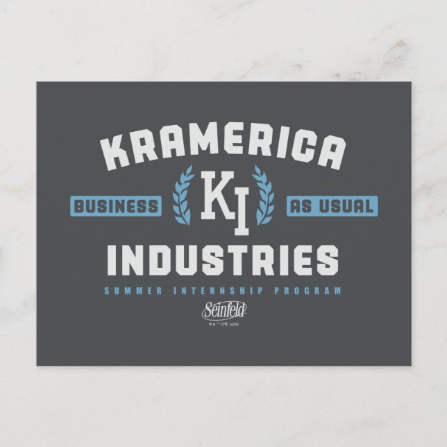 Seinfeld | Kramerica Industries Vykort (Framsida)