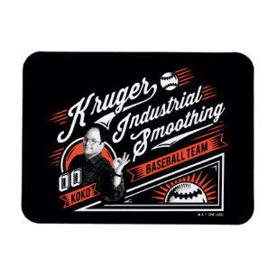 Seinfeld Kruger Industrial Baseball Team Magnet
