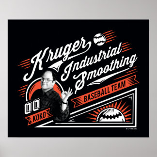 Seinfeld | Kruger Industrial Baseball Team Poster