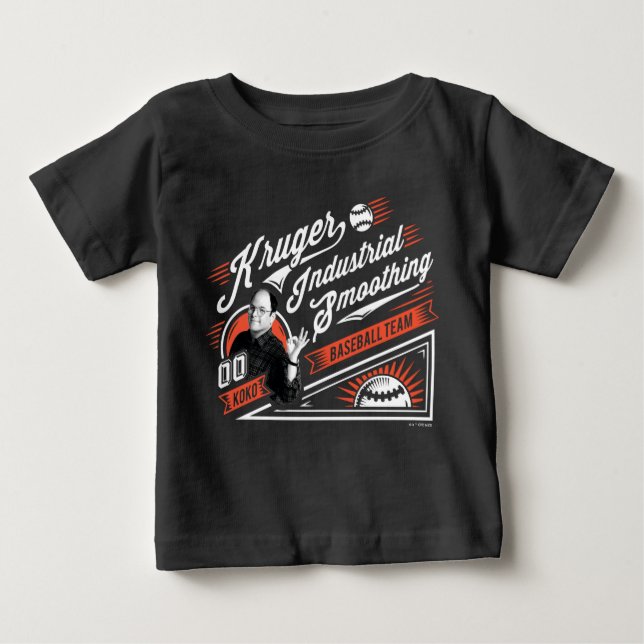 Seinfeld | Kruger Industrial Baseball Team T Shirt (Framsida)
