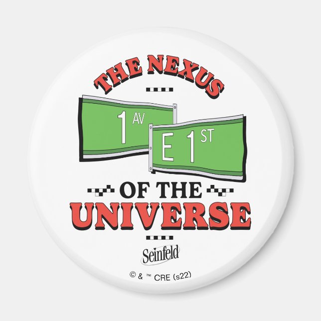 Seinfeld | Universums Nexus Magnet (Framsidan)