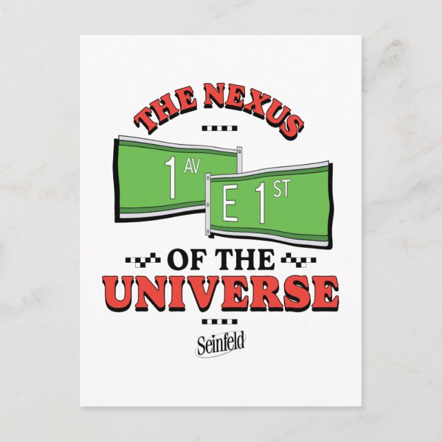 Seinfeld | Universums Nexus Vykort (Framsida)