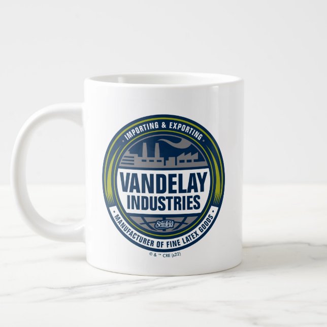 Seinfeld | Vandelay Industries Logotyp Jumbo Mugg (Vänster)