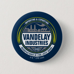 Seinfeld Vandelay Industries Logotyp Knapp