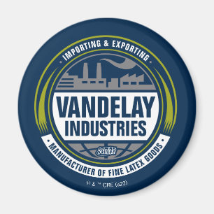 Seinfeld Vandelay Industries Logotyp Magnet