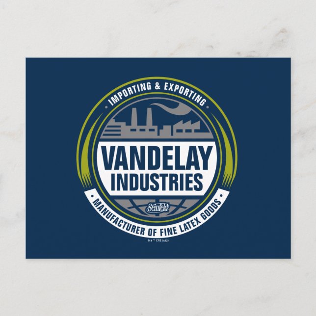 Seinfeld | Vandelay Industries Logotyp Vykort (Framsida)