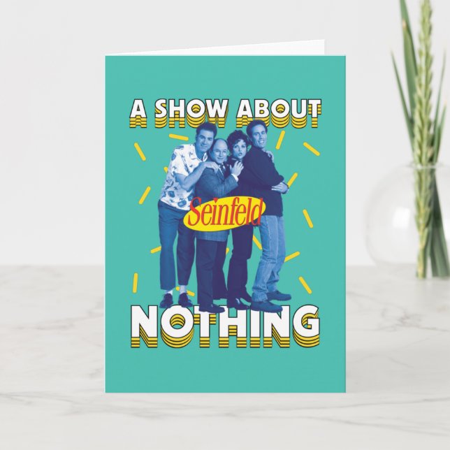 Seinfeld | Visa ingenting Kort (Framsida)