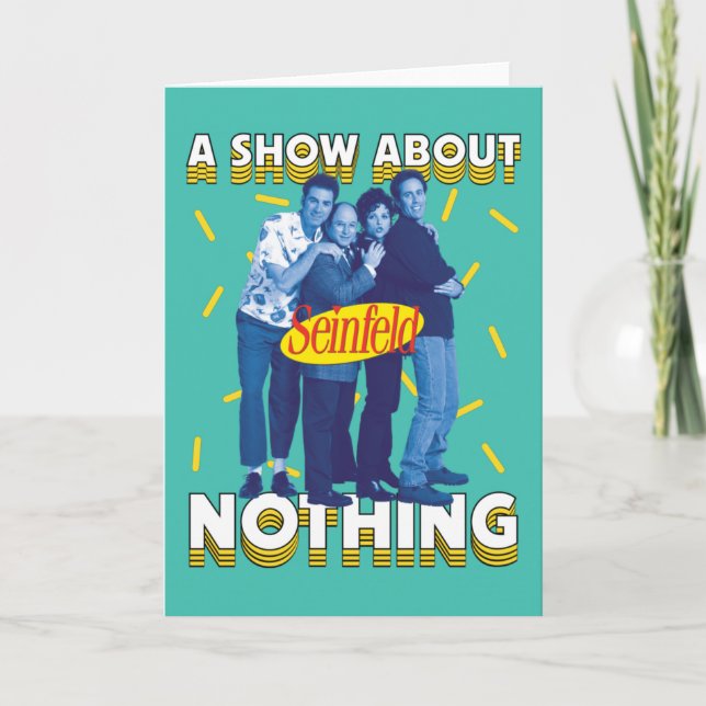 Seinfeld | Visa ingenting Kort (Framsida)